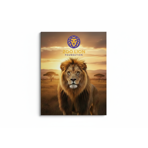Magazine cover Zoo Lion Foundation