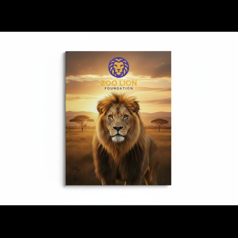 Magazine cover Zoo Lion Foundation
