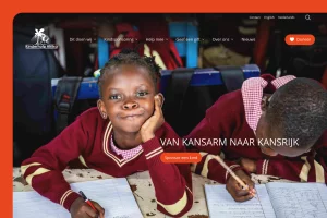 Website Kinderhulp Afrika