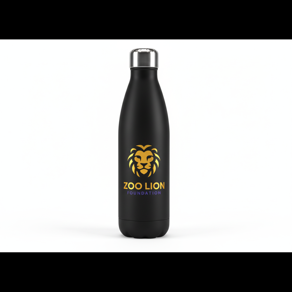 Water bottle with logo Zoo Lion Foundation