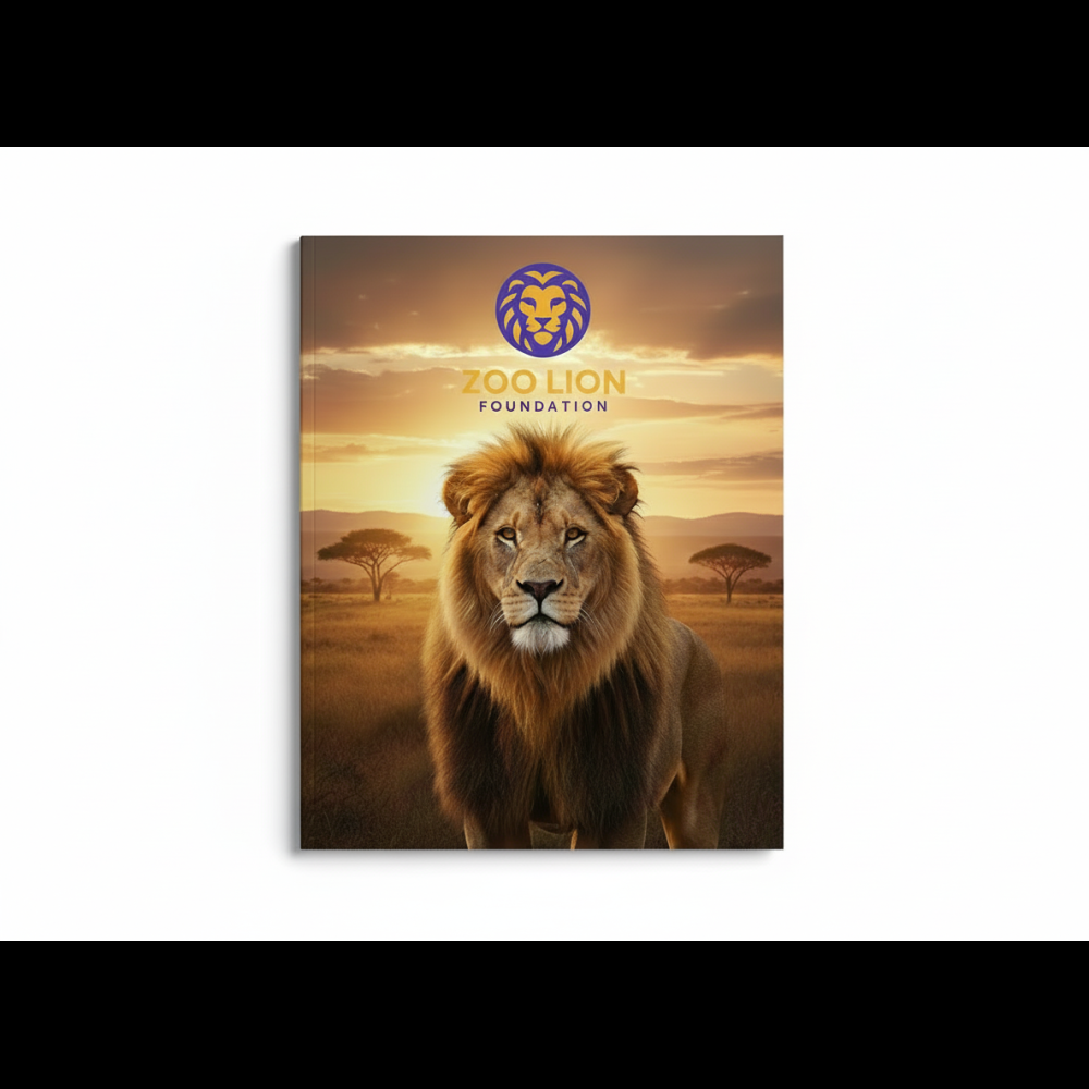 Magazine cover Zoo Lion Foundation